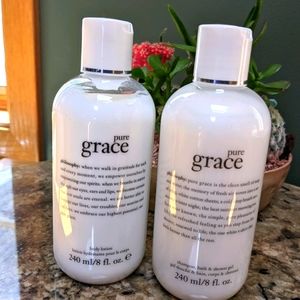 Philosophy Pure Grace Lotion & shampoo NEW